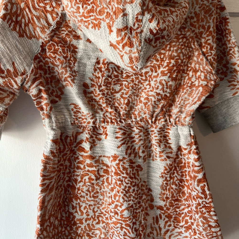 Scrapbook Hooded Tunic Top Grey Small - Picture 4 of 4